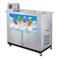Heavy Duty Automatic Ice Lolly Machine, SS Body